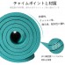 YUREN ヨガマット トレーニングマット 15mm 多機能 NBR